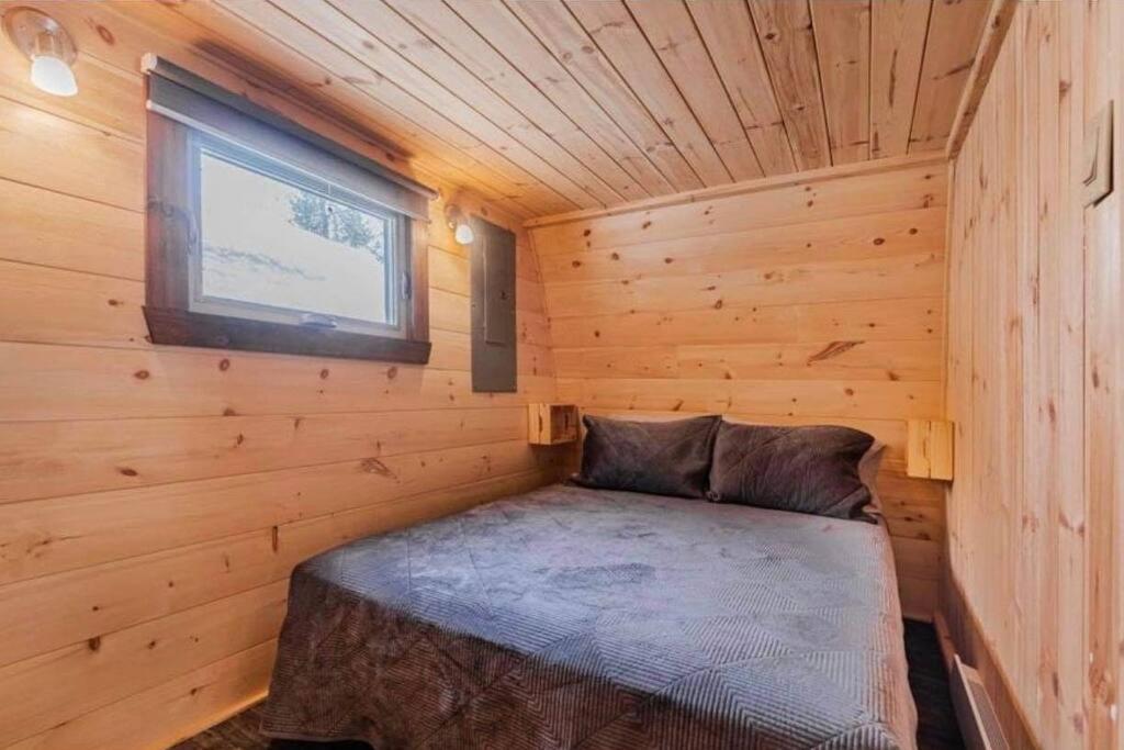 Chalet Alice A Louer Avec Spa Mauricie Saint-Alexis-des-Monts Exterior foto